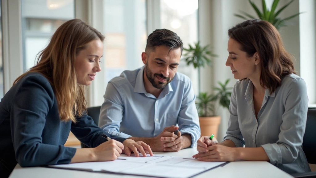 Team van professionals werkt samen aan productiviteitsproject met zichtbare doelstellingen en voortgang